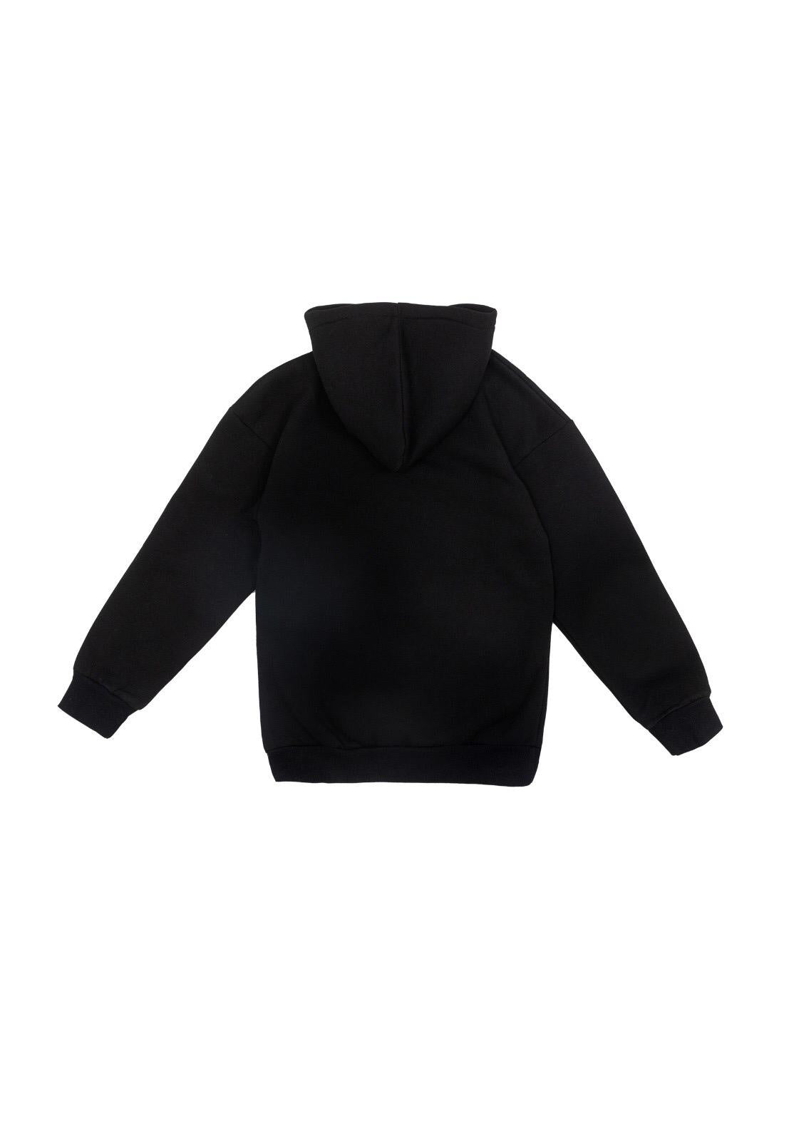 Blank Black hoodie Xrosjean - Xrosjean