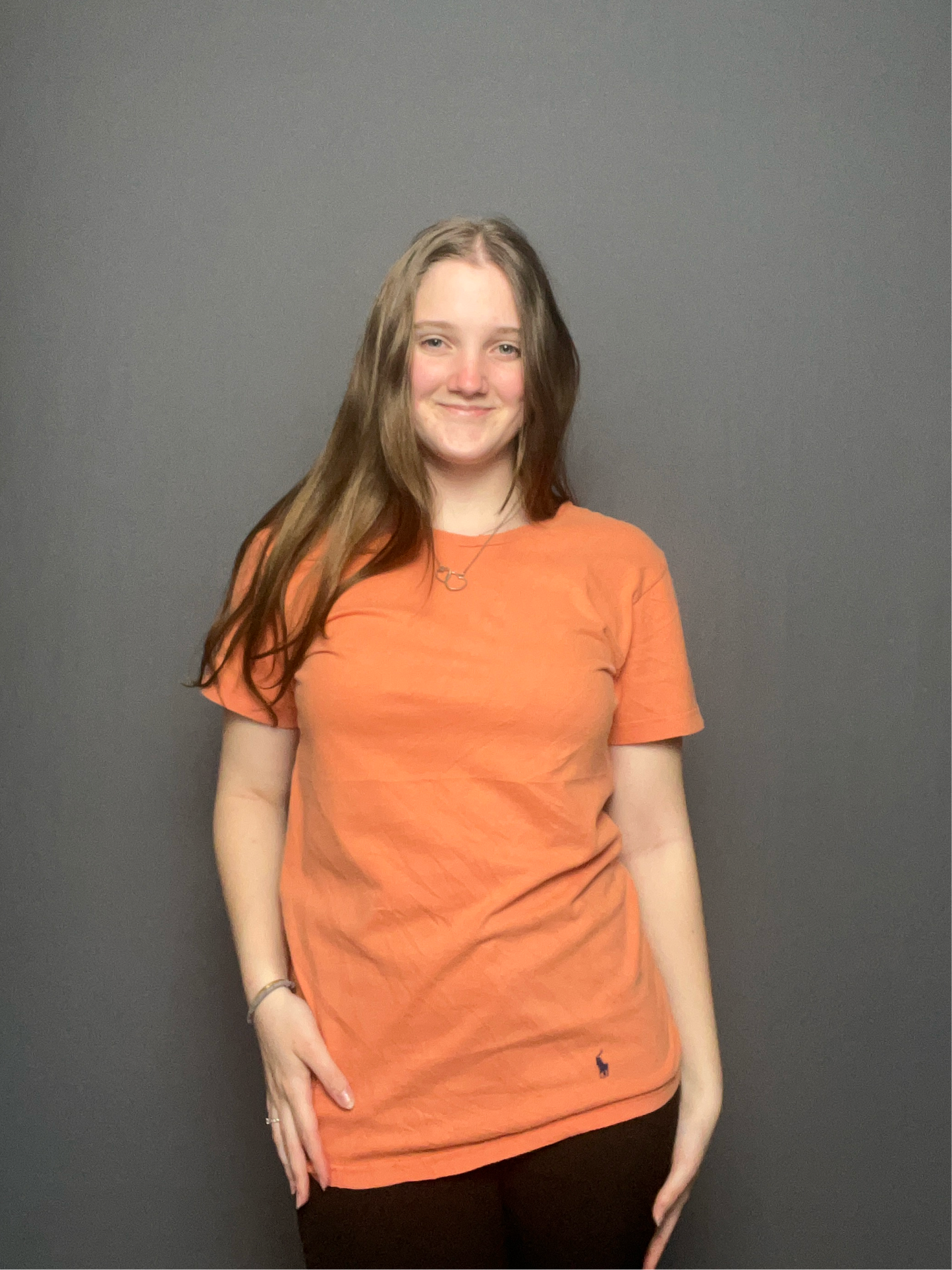 Orange Ralph Lauren T-shirt