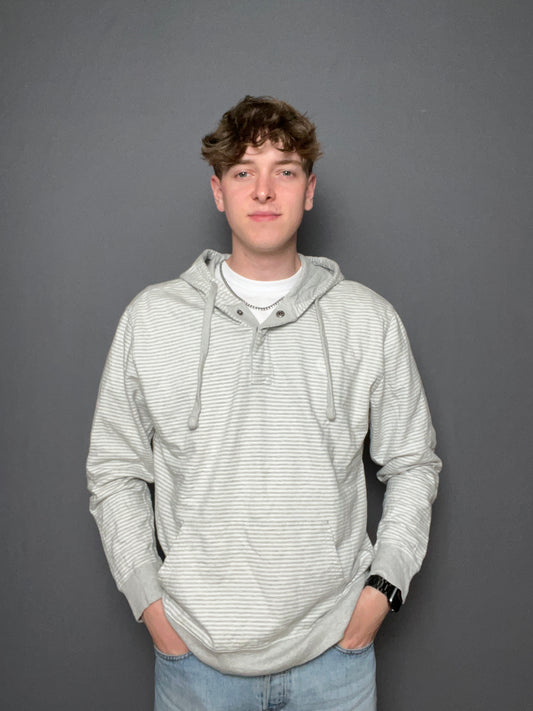 Grijze en witte chaps hoodie