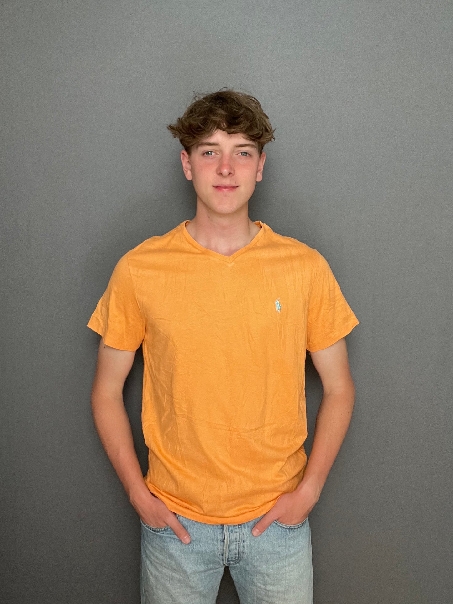 Orange Ralph Lauren T-shirt