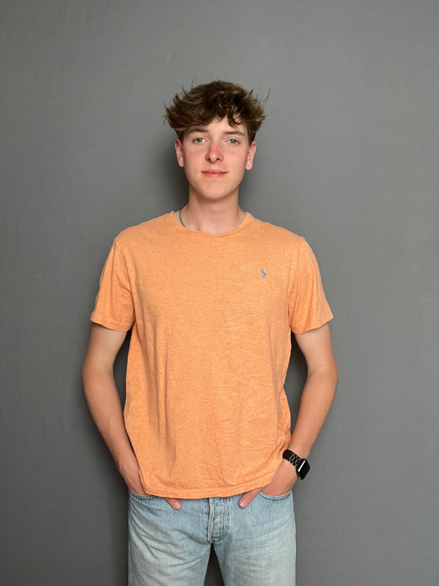 Orange Ralph Lauren T-shirt