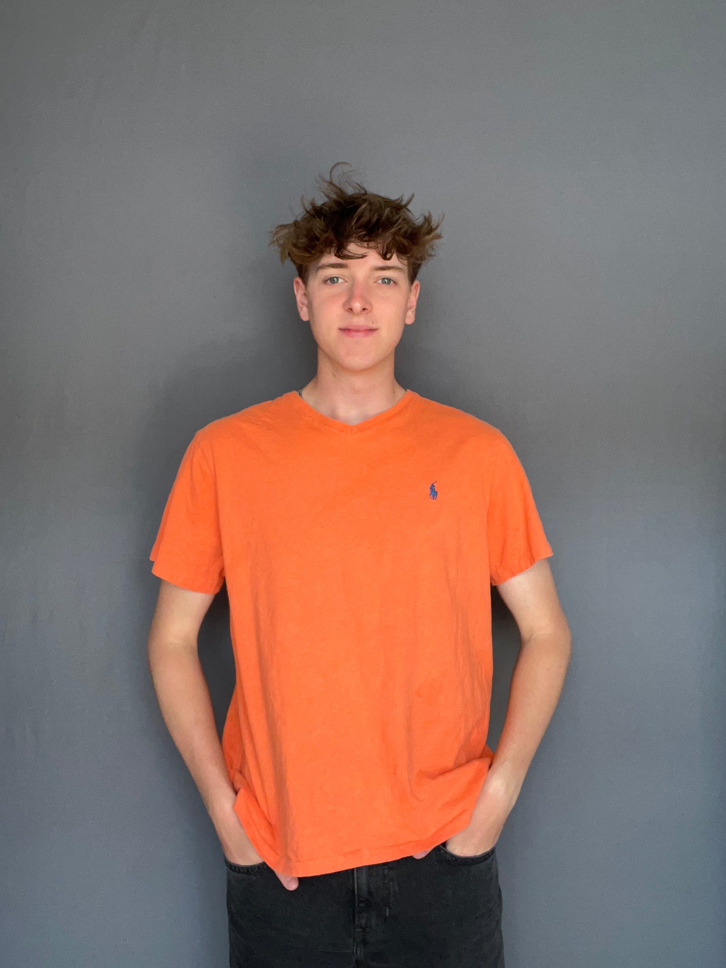 Orange Ralph Lauren T-shirt